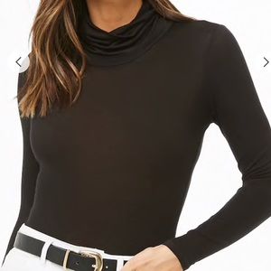 Turtle neck body suit